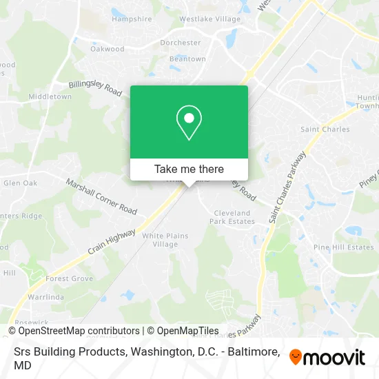 Srs Building Products map