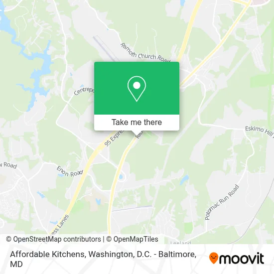Affordable Kitchens map