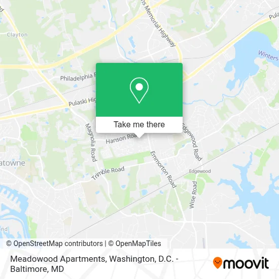 Meadowood Apartments map
