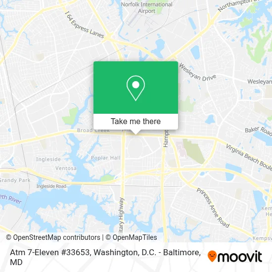 Atm 7-Eleven #33653 map