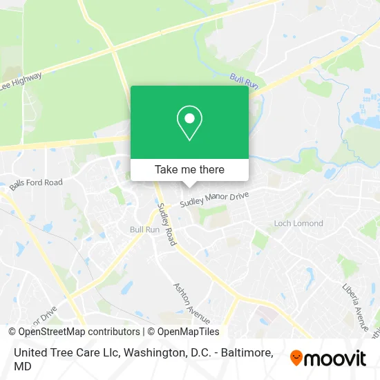 United Tree Care Llc map