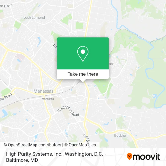 High Purity Systems, Inc. map