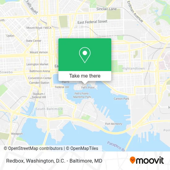Redbox map