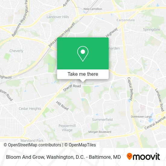 Bloom And Grow map