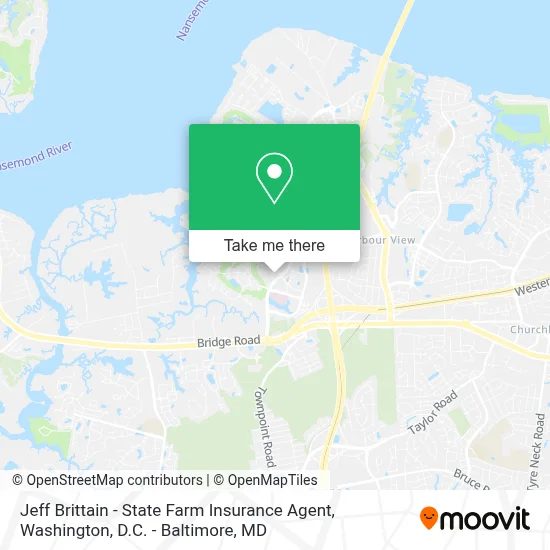 Jeff Brittain - State Farm Insurance Agent map