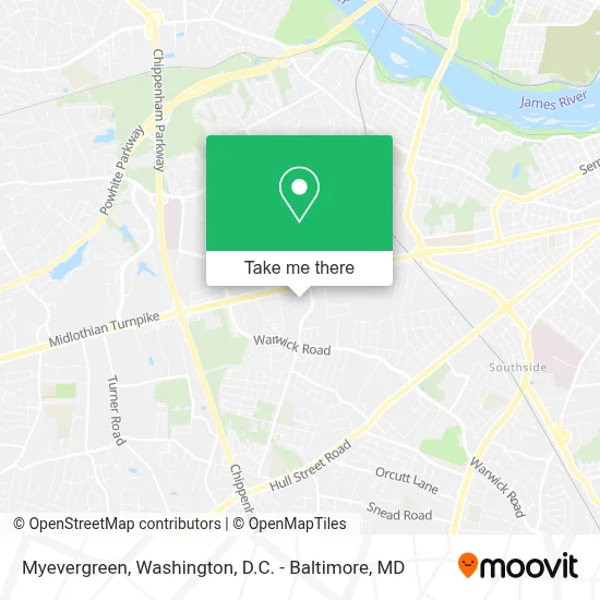 Myevergreen map