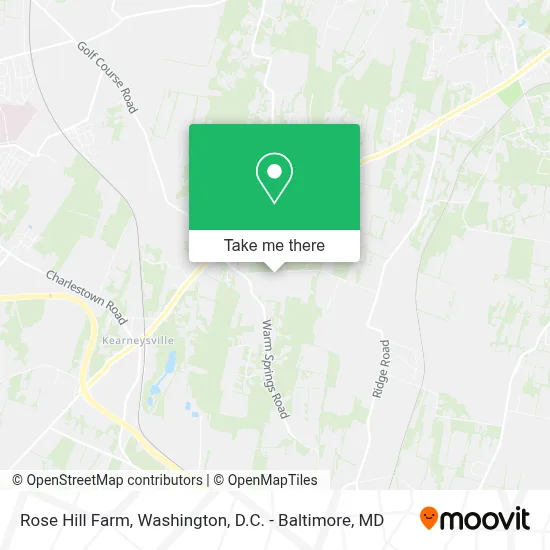 Rose Hill Farm map