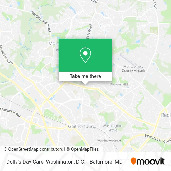Dolly's Day Care map