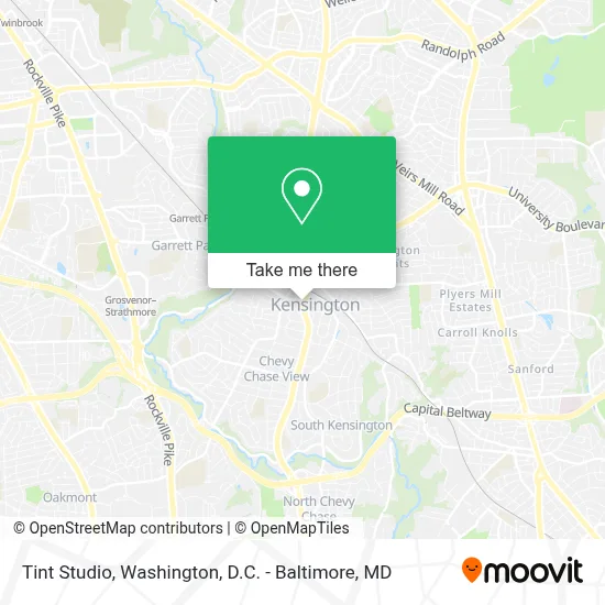 Tint Studio map