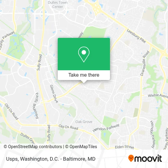 Usps map
