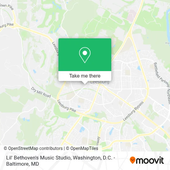 Lil' Bethoven's Music Studio map