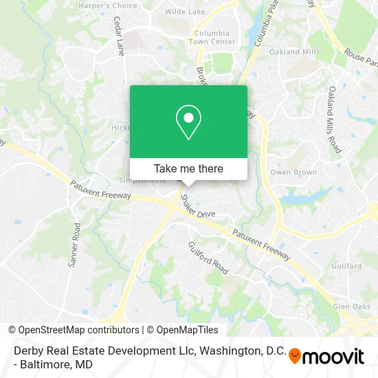 Derby Real Estate Development Llc map