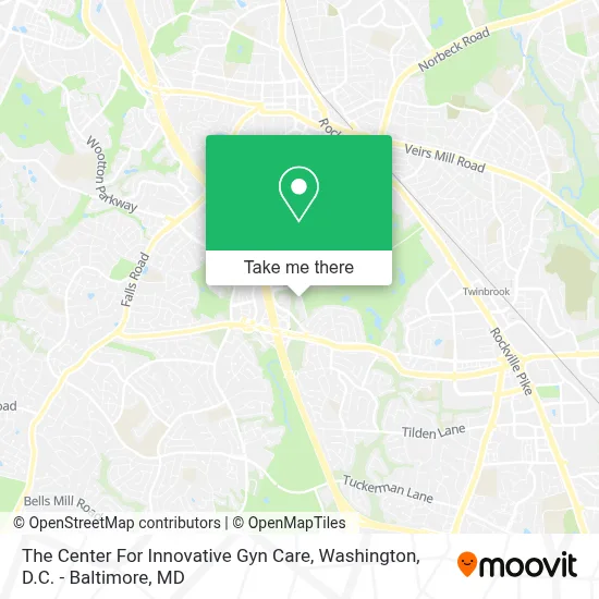 The Center For Innovative Gyn Care map