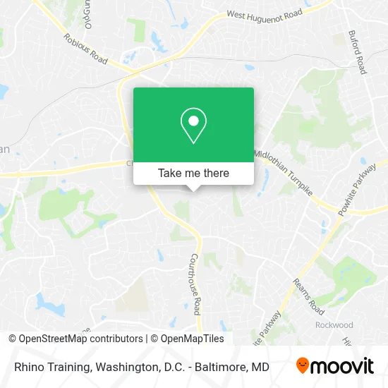 Rhino Training map