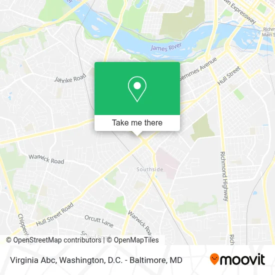 Virginia Abc map