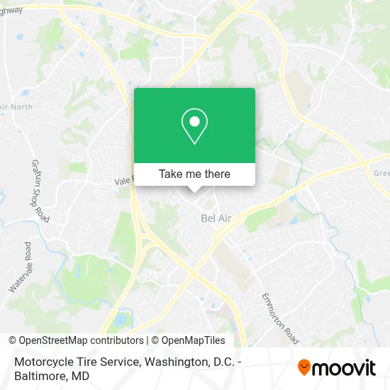 Motorcycle Tire Service map