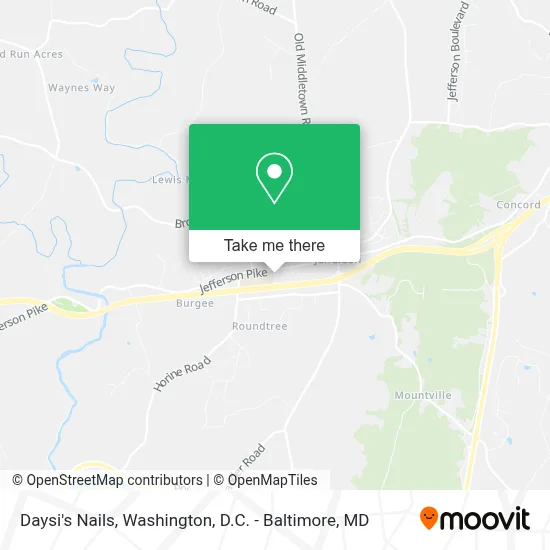 Daysi's Nails map