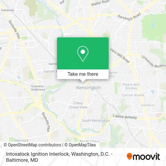 Intoxalock Ignition Interlock map