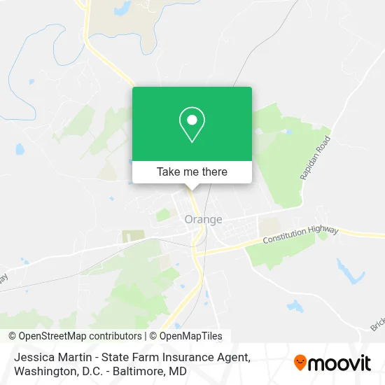 Jessica Martin - State Farm Insurance Agent map
