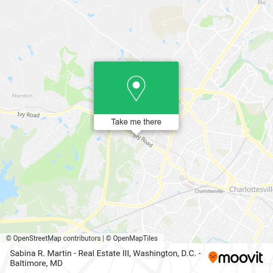 Sabina R. Martin - Real Estate III map