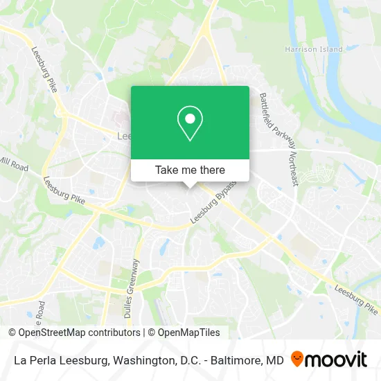 La Perla Leesburg map