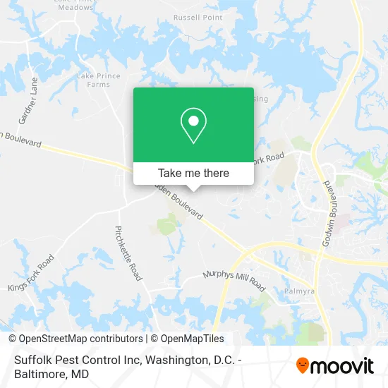 Suffolk Pest Control Inc map