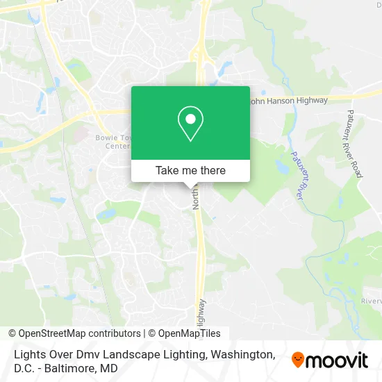 Lights Over Dmv Landscape Lighting map