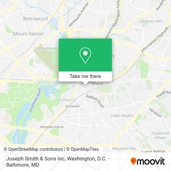 Joseph Smith & Sons Inc map