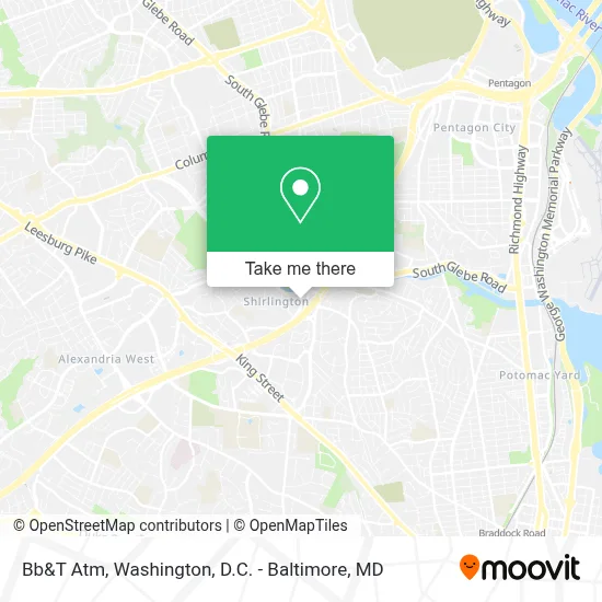 Bb&T Atm map