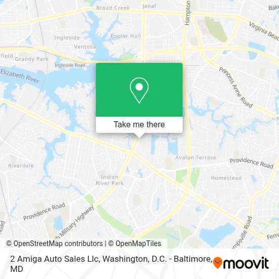 2 Amiga Auto Sales Llc map