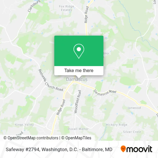 Safeway #2794 map
