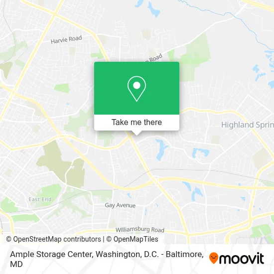 Ample Storage Center map