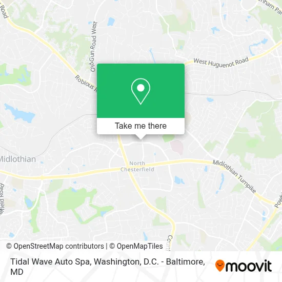 Tidal Wave Auto Spa map