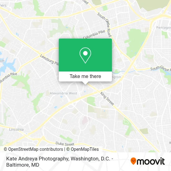 Kate Andreya Photography map
