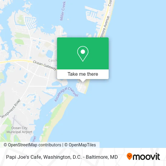 Papi Joe's Cafe map