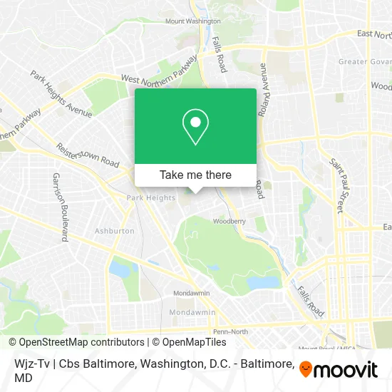 Wjz-Tv | Cbs Baltimore map