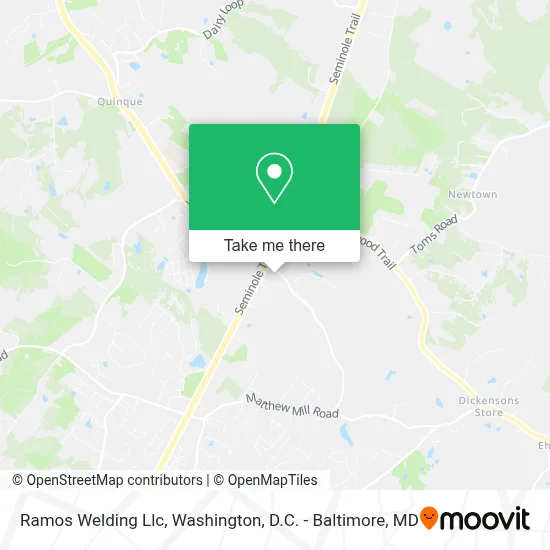 Ramos Welding Llc map