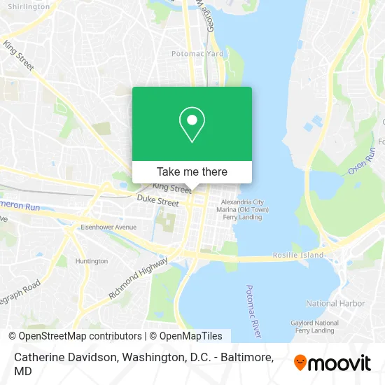 Catherine Davidson map