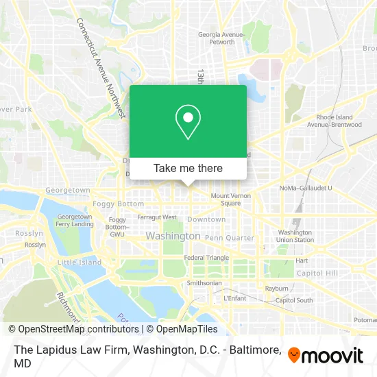 The Lapidus Law Firm map