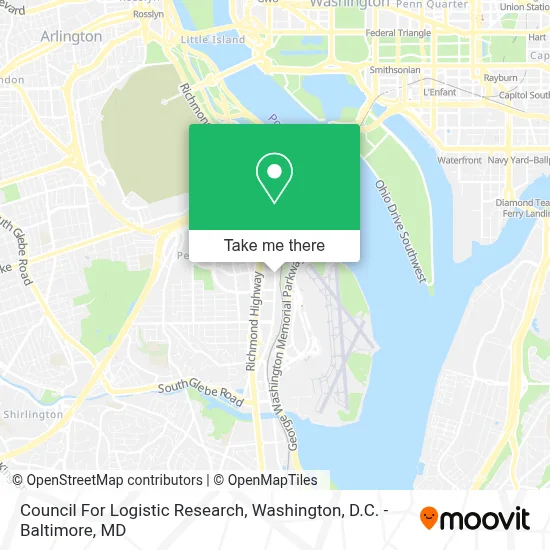 Council For Logistic Research map
