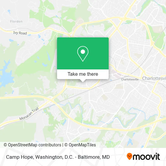 Camp Hope map