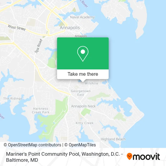 Mariner's Point Community Pool map