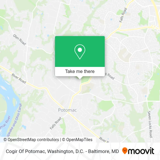 Cogir Of Potomac map