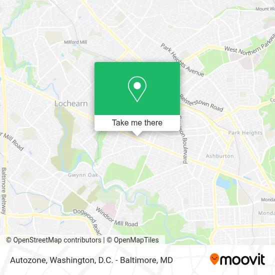 Autozone map