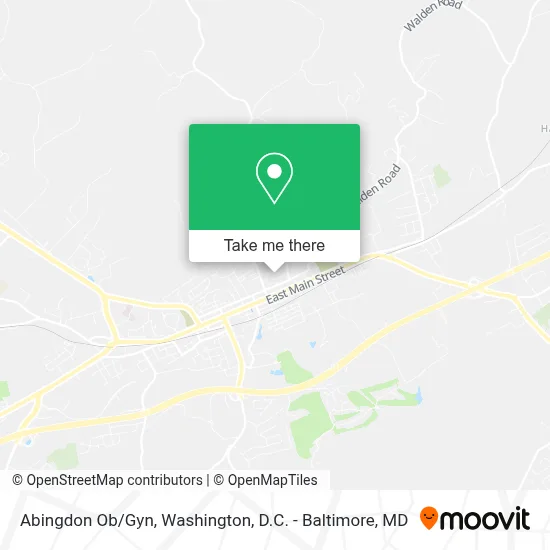 Abingdon Ob/Gyn map
