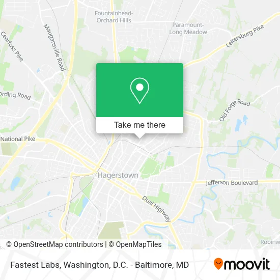 Fastest Labs map