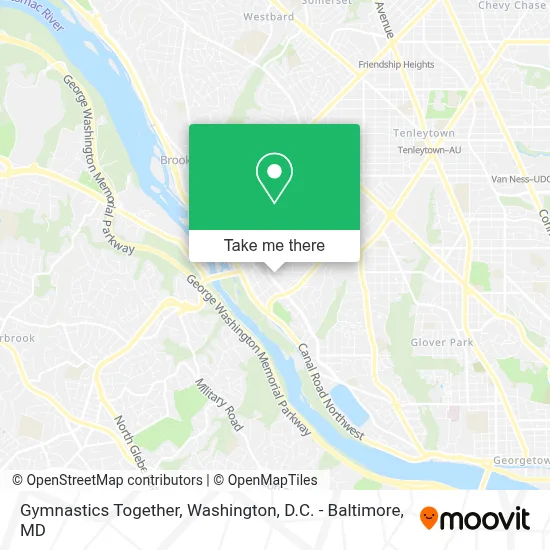 Gymnastics Together map