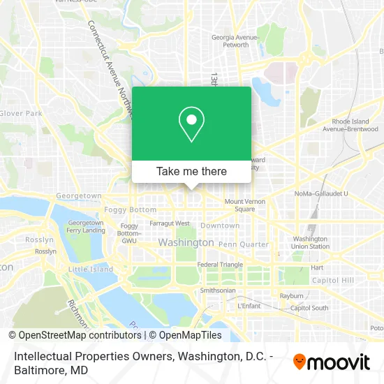 Intellectual Properties Owners map