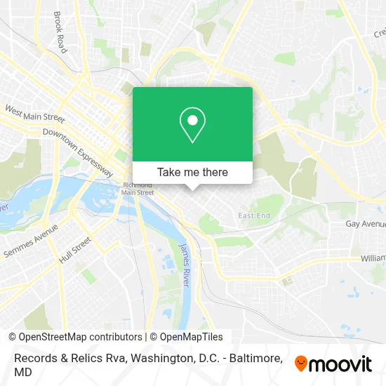 Records & Relics Rva map