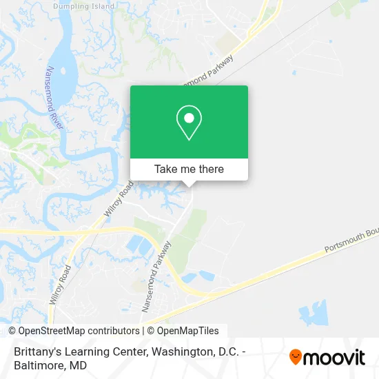 Brittany's Learning Center map